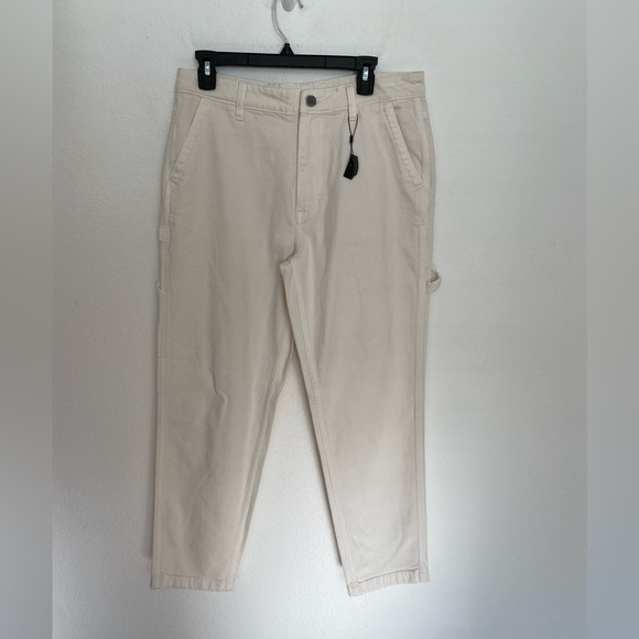 Oak & Acorn Everyday Carpenter Pants Womens 30 Mid Rise Cotton and Lyocell NWT - Picture 3 of 9